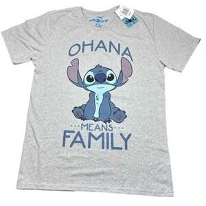 Disney Adult Gray Stitch T-Shirt